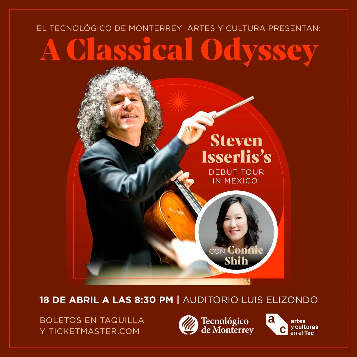 Inicia gira chelista británico Steven Isserlis en MTY