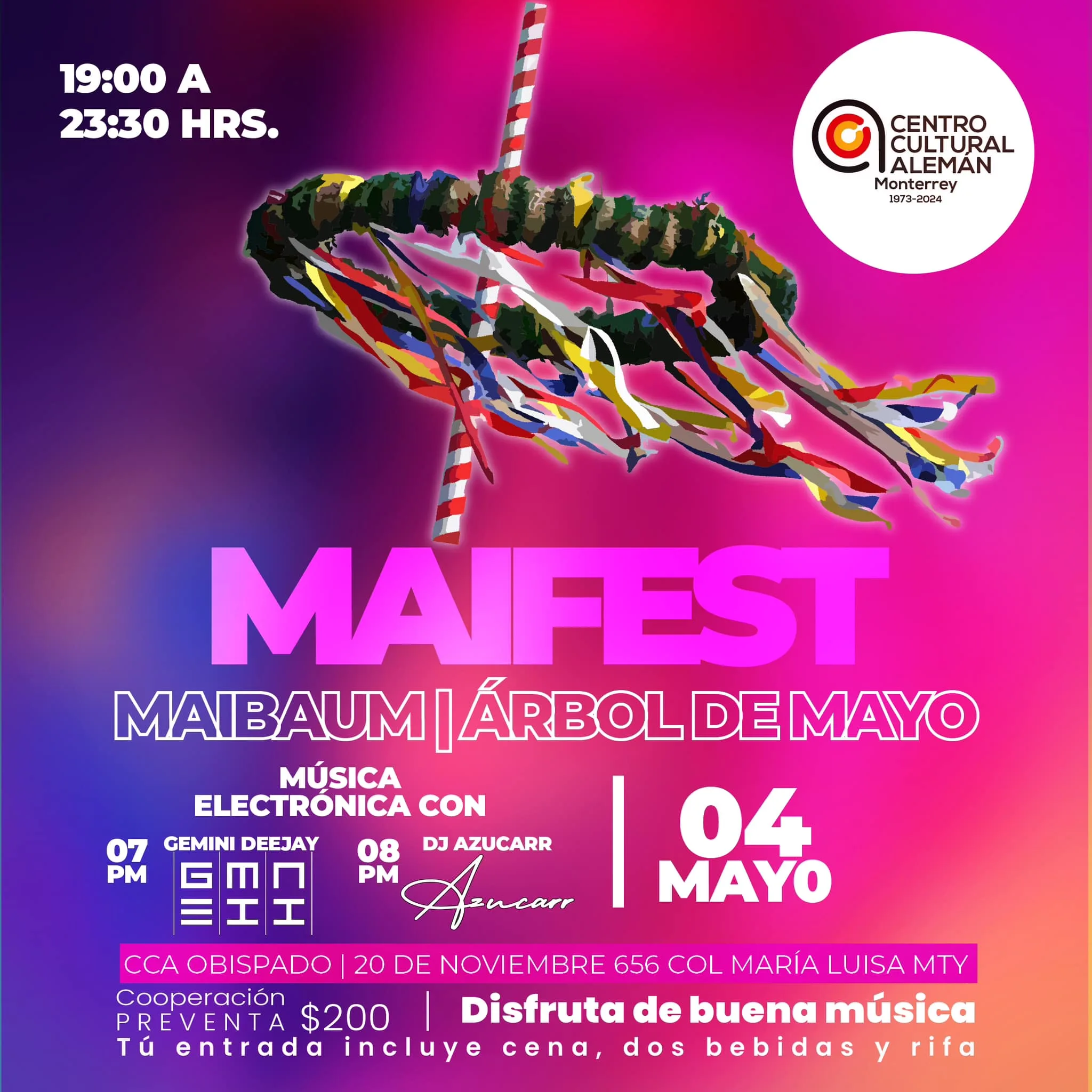 Maifest, la celebración alemana para conmemorar la primavera y el Día del Trabajo