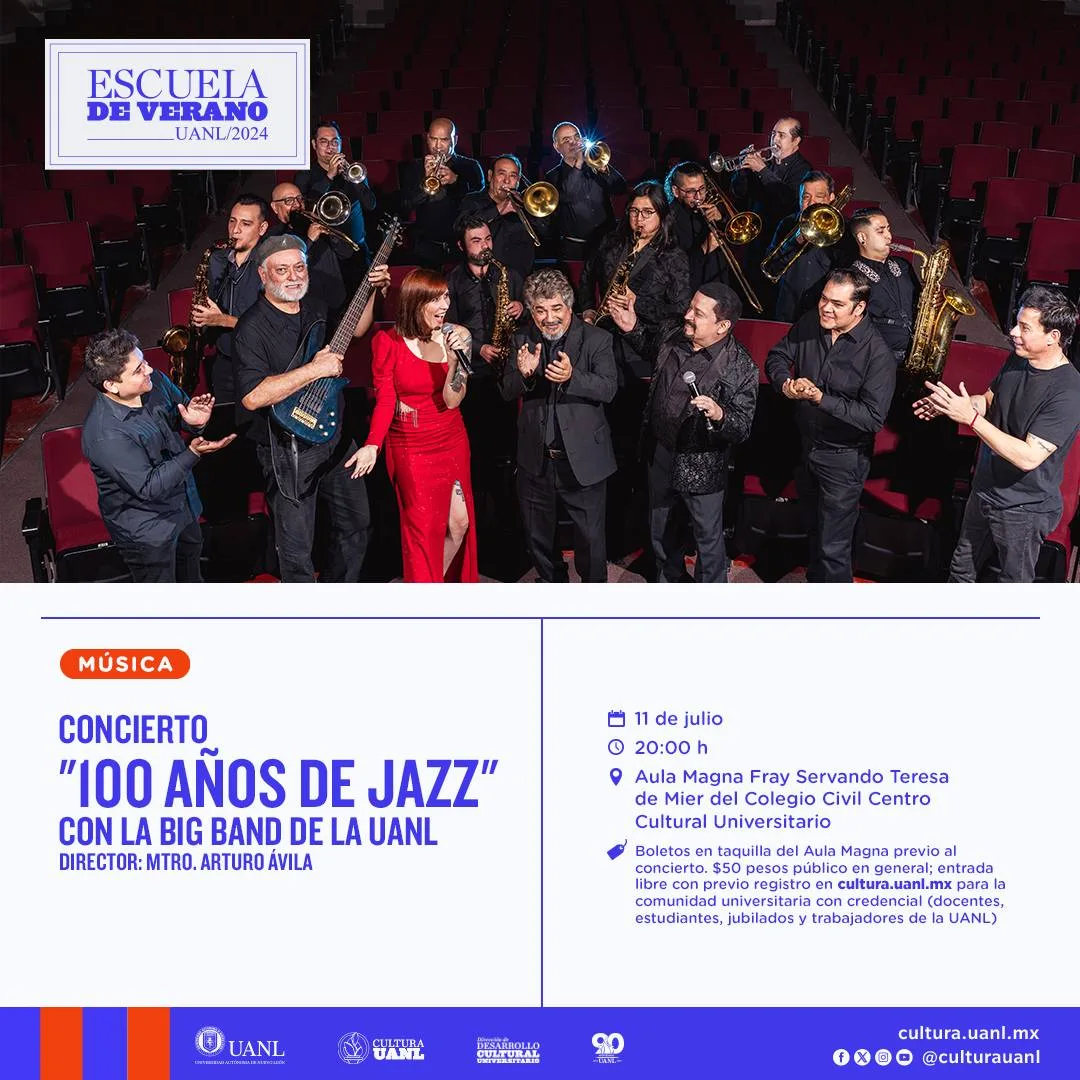 100 años de Jazz: festejará la Big Band UANL