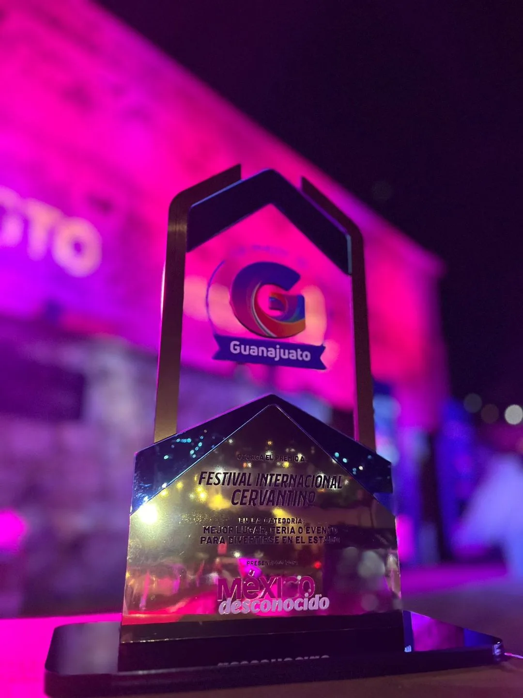 Cervantino gana premio “Lo mejor de GTO”