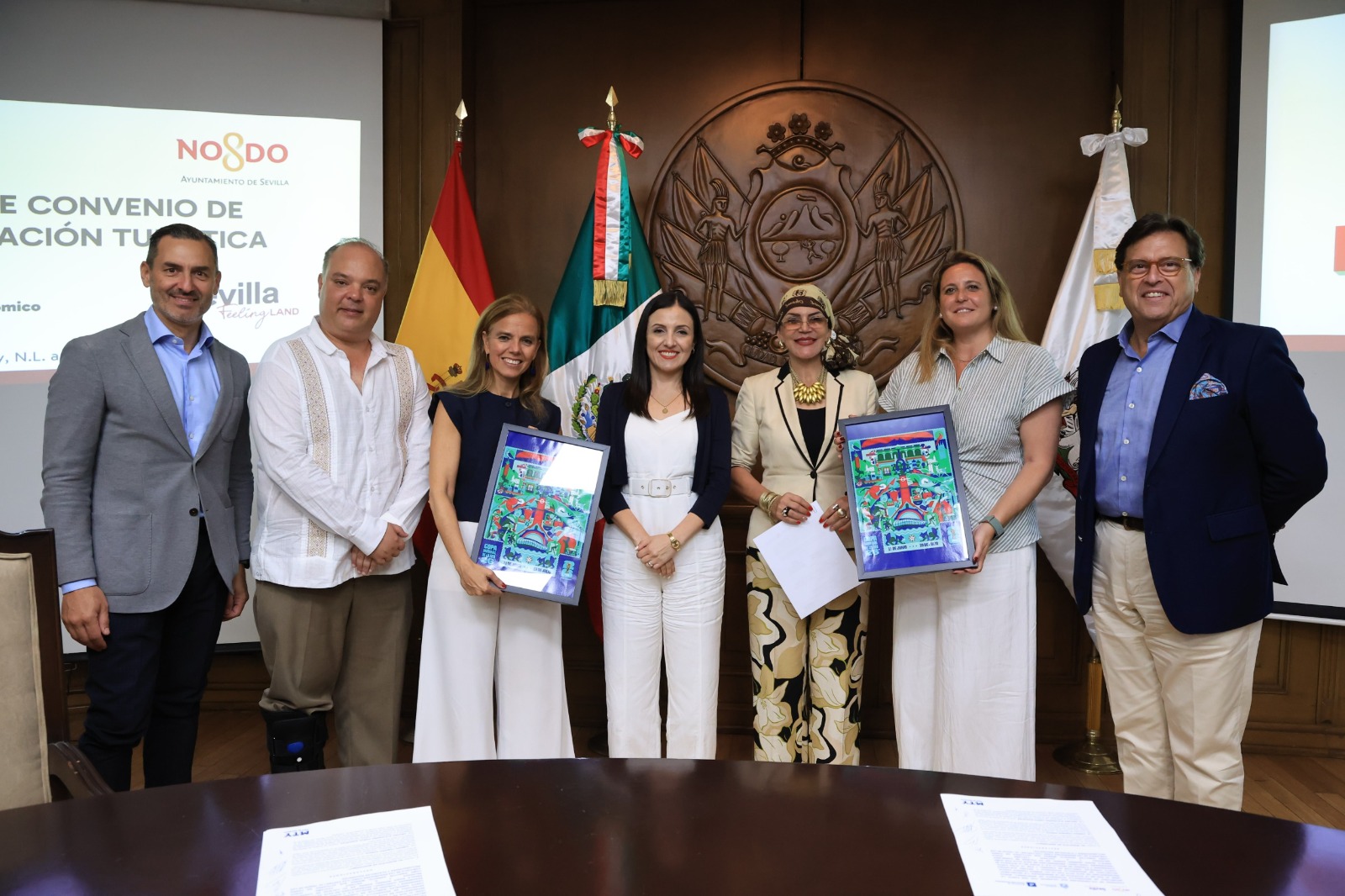Fortalece Monterrey lazos turísticos con Madrid y Sevilla