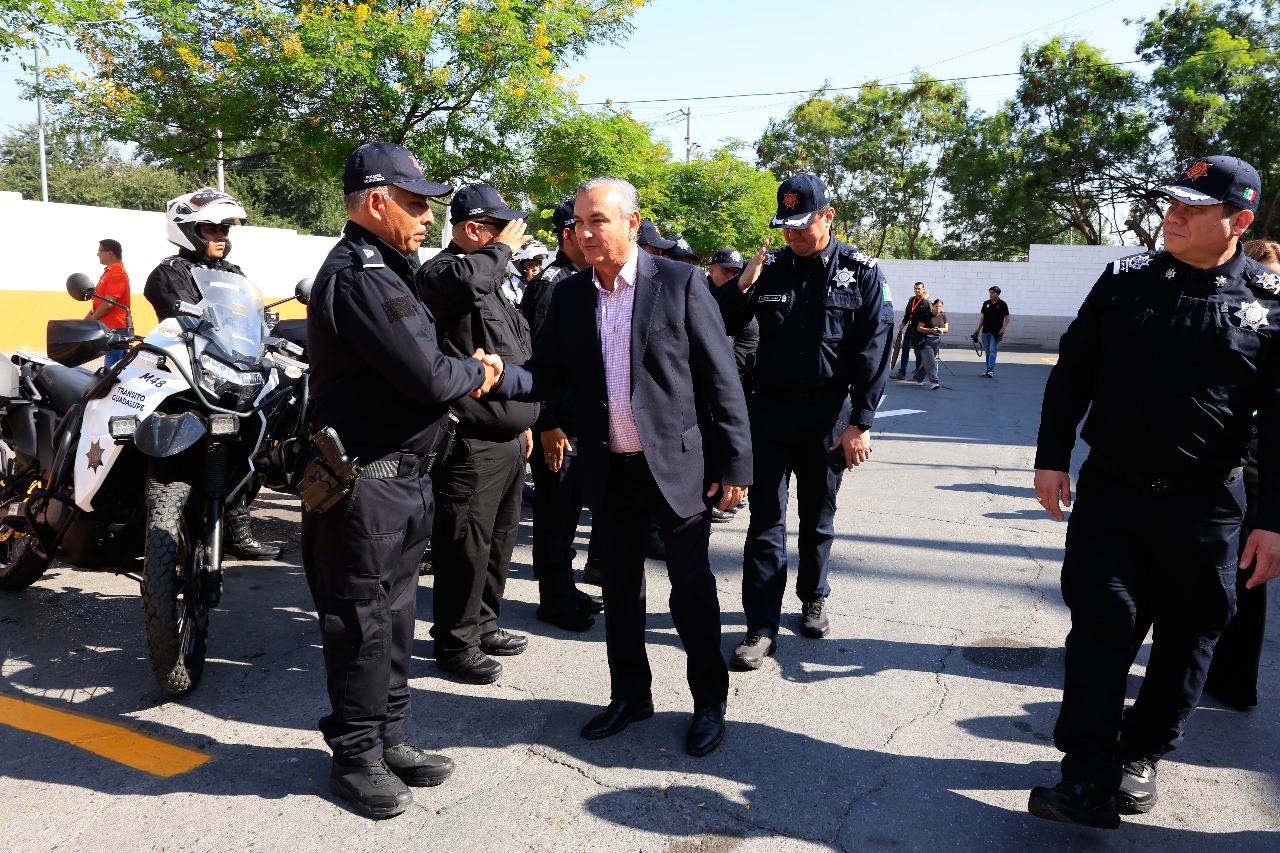 Fortalece Guadalupe patrullaje con 50 nuevas motocicletas