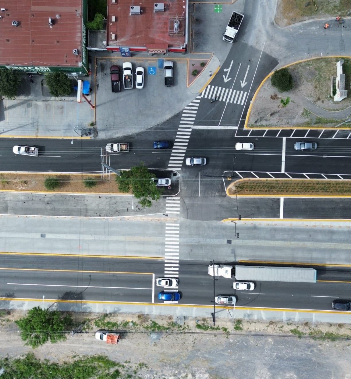 Mejora Guadalupe movilidad de Ruiz Cortines con ampliación de carriles