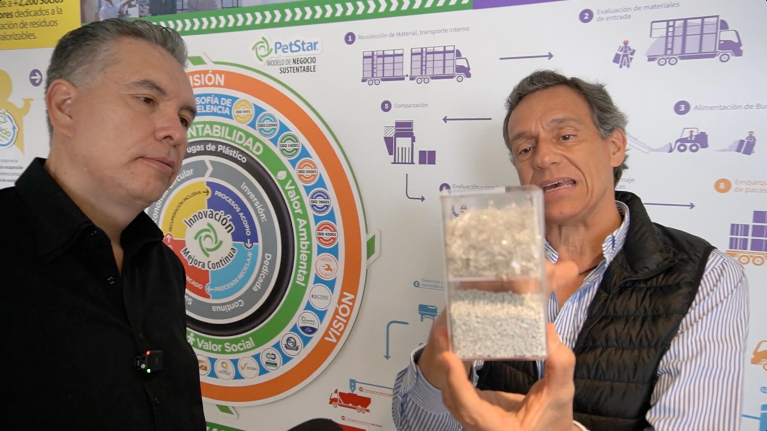 Visita Waldo Fernández empresa PetStar: es ejemplo de economía circular, asegura