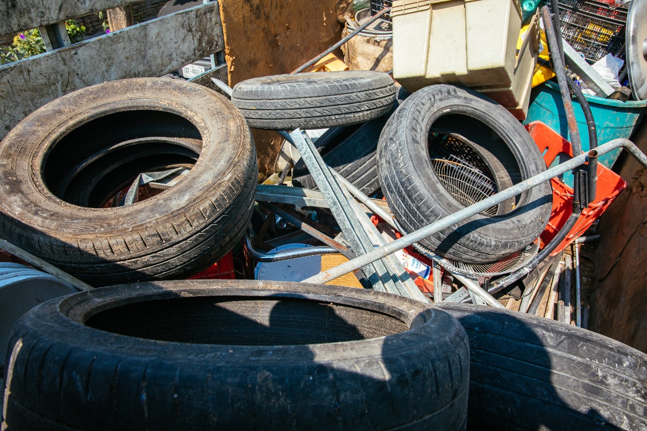 Recolecta Guadalupe más de 44 mil llantas en labores de descacharrización