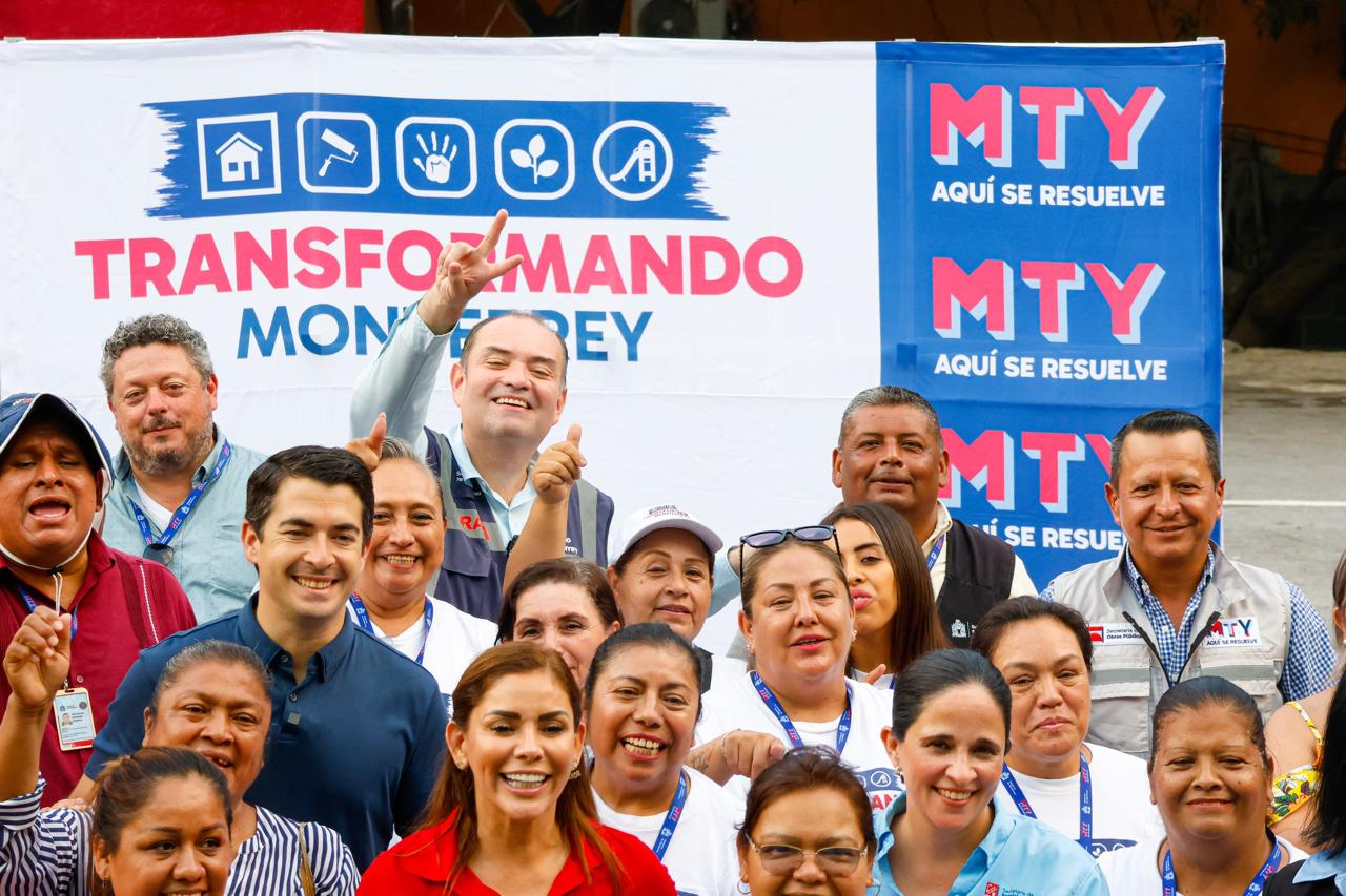 Arranca Transformando Monterrey última etapa en zona de la Independencia