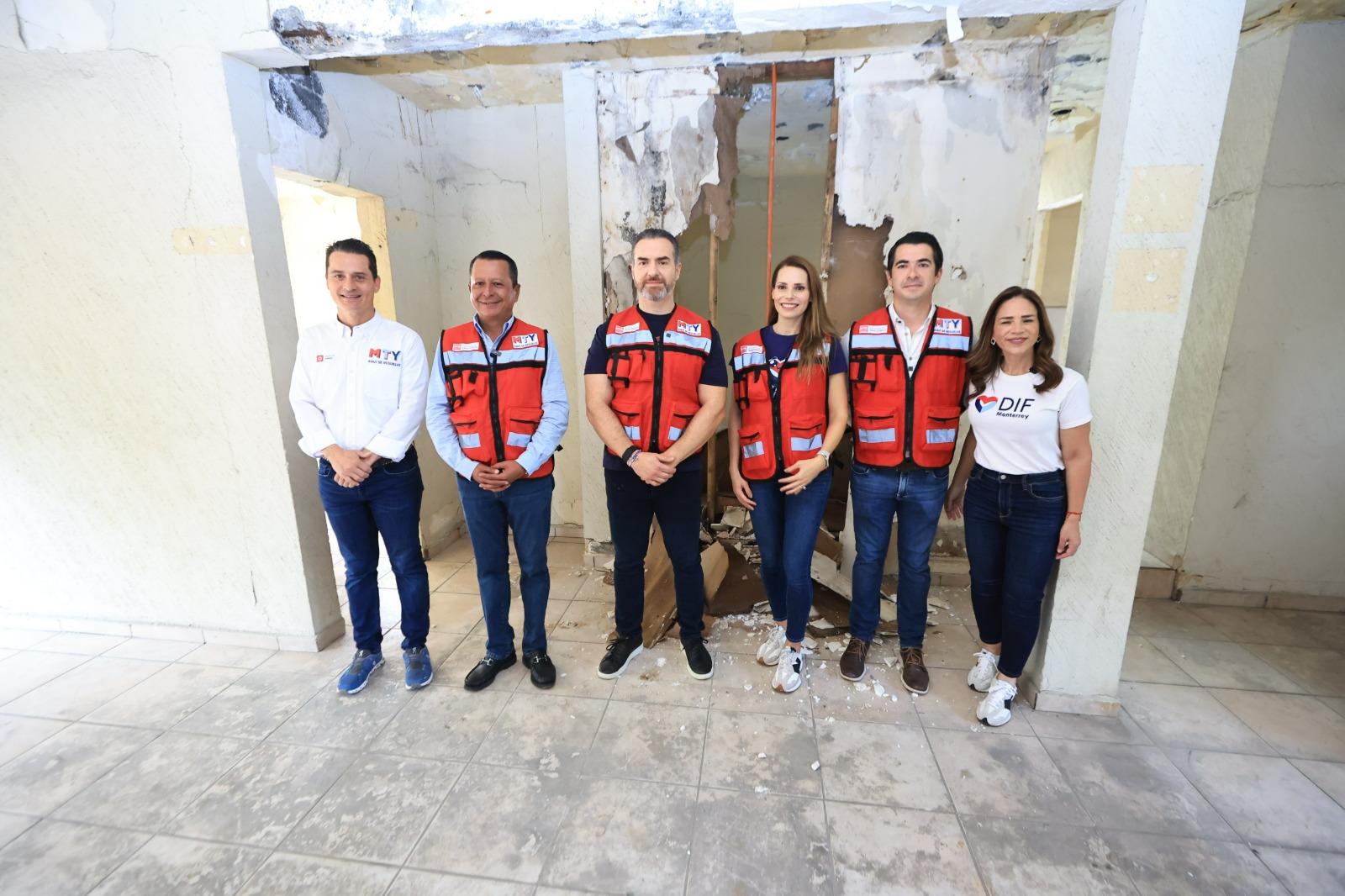 Arranca Monterrey rehabilitación simultánea de tres centros DIF
