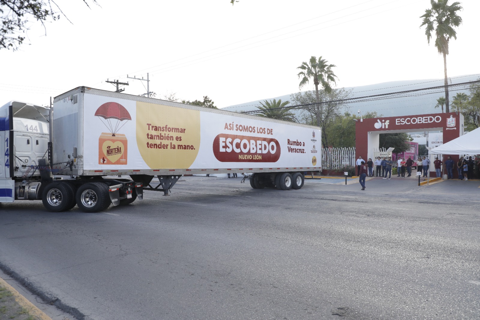 Envía Escobedo ayuda a familias afectadas de Veracruz