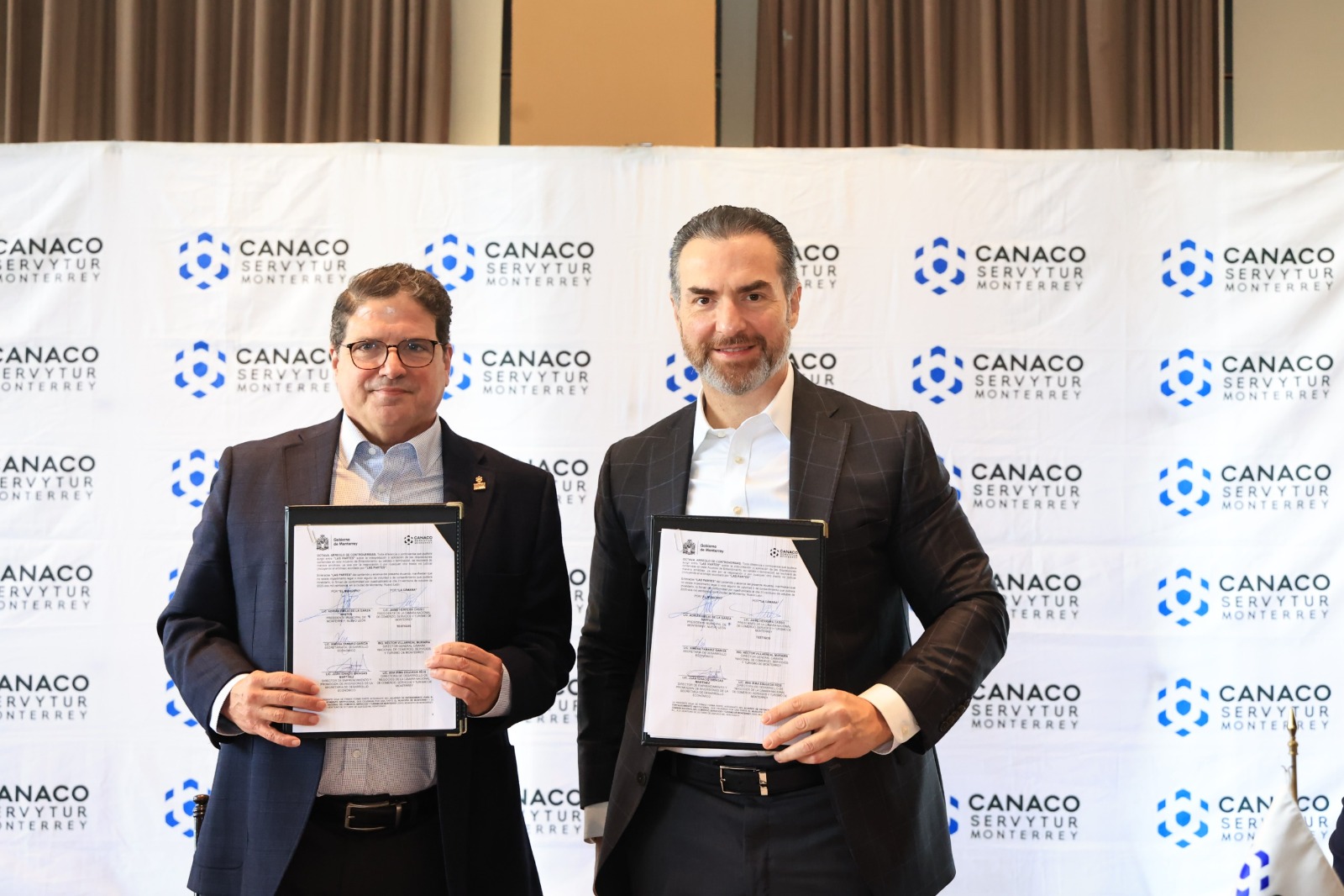 Acuerdan Monterrey y Canaco trabajo conjunto por el desarrollo económico