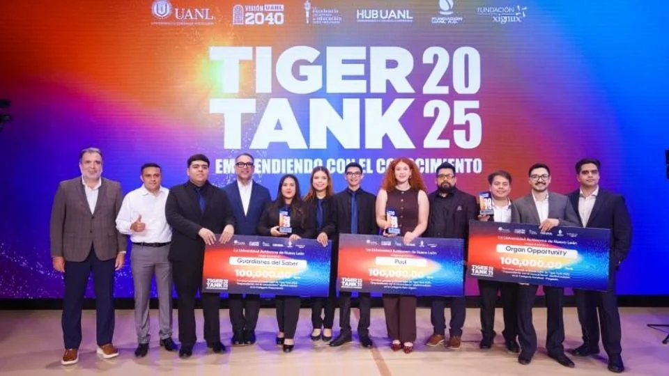 Innovación estudiantil brilla en el Tiger Tank 2025 de la UANL