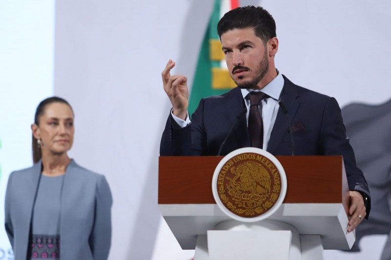 Samuel presenta proyectos para el Mundial 2026 en Palacio Nacional