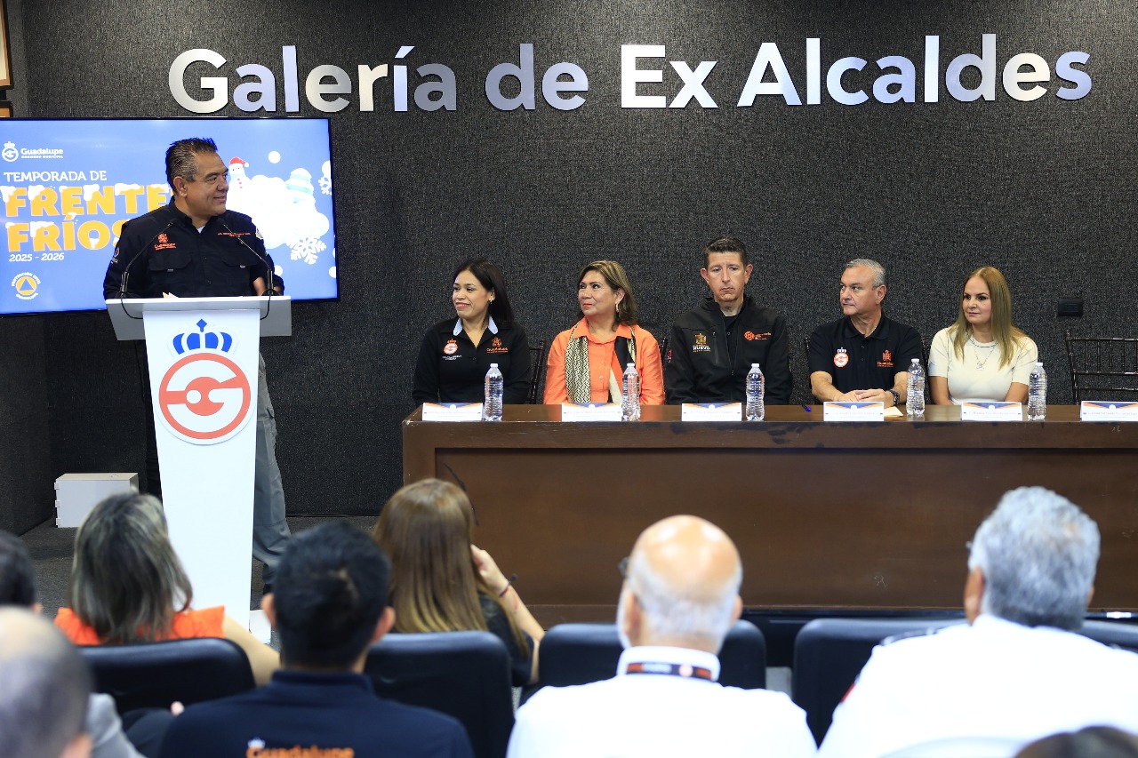 Activa Guadalupe Comité de Protección Civil por temporada invernal